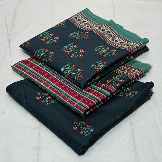 BIN SAEED | 3 PIECE | UNSTITCHED PRINTED LAWN SUIT
