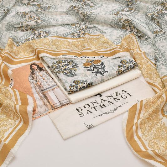 BONANZA SATRANGI |3| PCS LAWN UNSTITCHED