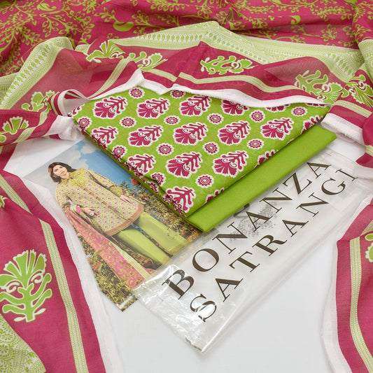 BONANZA SATRANGI |3| PCS LAWN UNSTITCHED