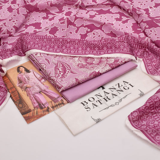 BONANZA SATRANGI |3| PCS LAWN UNSTITCHED