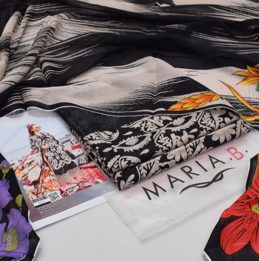MARIA B |3| PCS LAWN UNSTITCHED