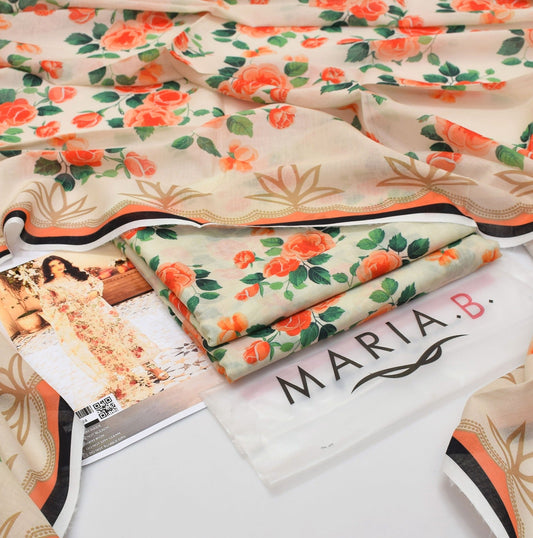 MARIA B |3| PCS LAWN UNSTITCHED