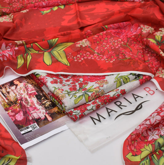 MARIA B |3| PCS LAWN UNSTITCHED