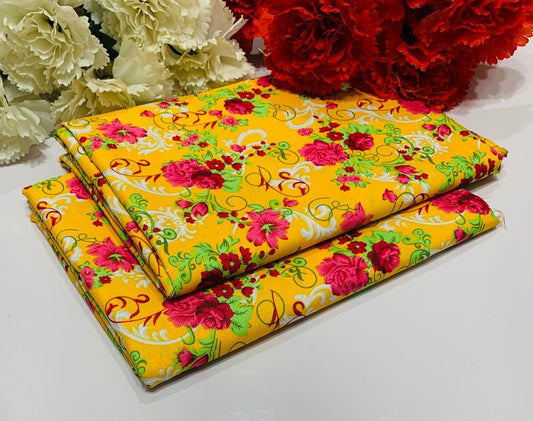 SUMMER COTTON |2| PCS LAWN UNSTITCHED