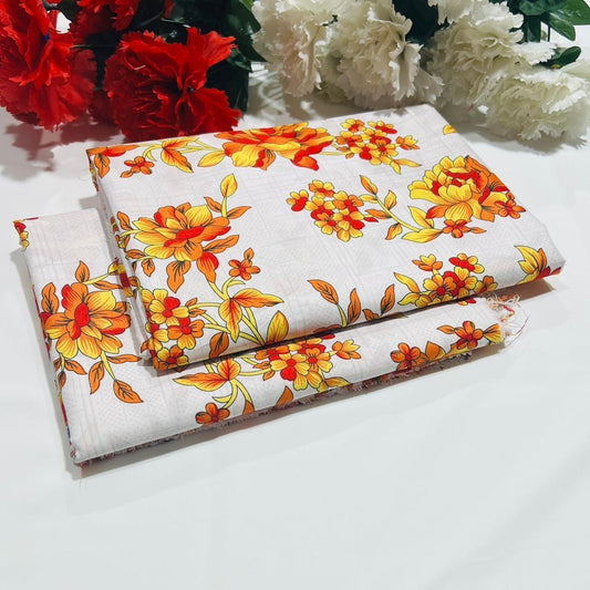 SUMMER COTTON |2| PCS LAWN UNSTITCHED