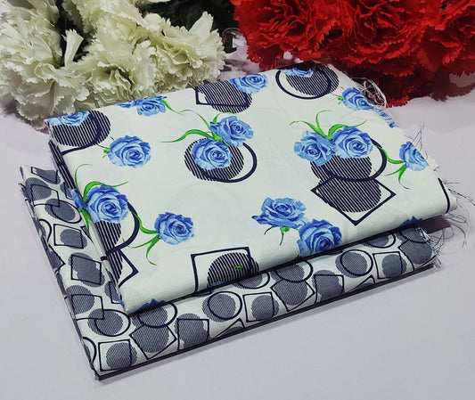 SUMMER COTTON |2| PCS LAWN UNSTITCHED