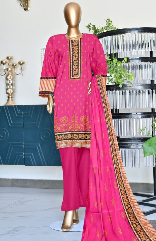 BIN SAEED |3| PCS LAWN UNSTITCHED